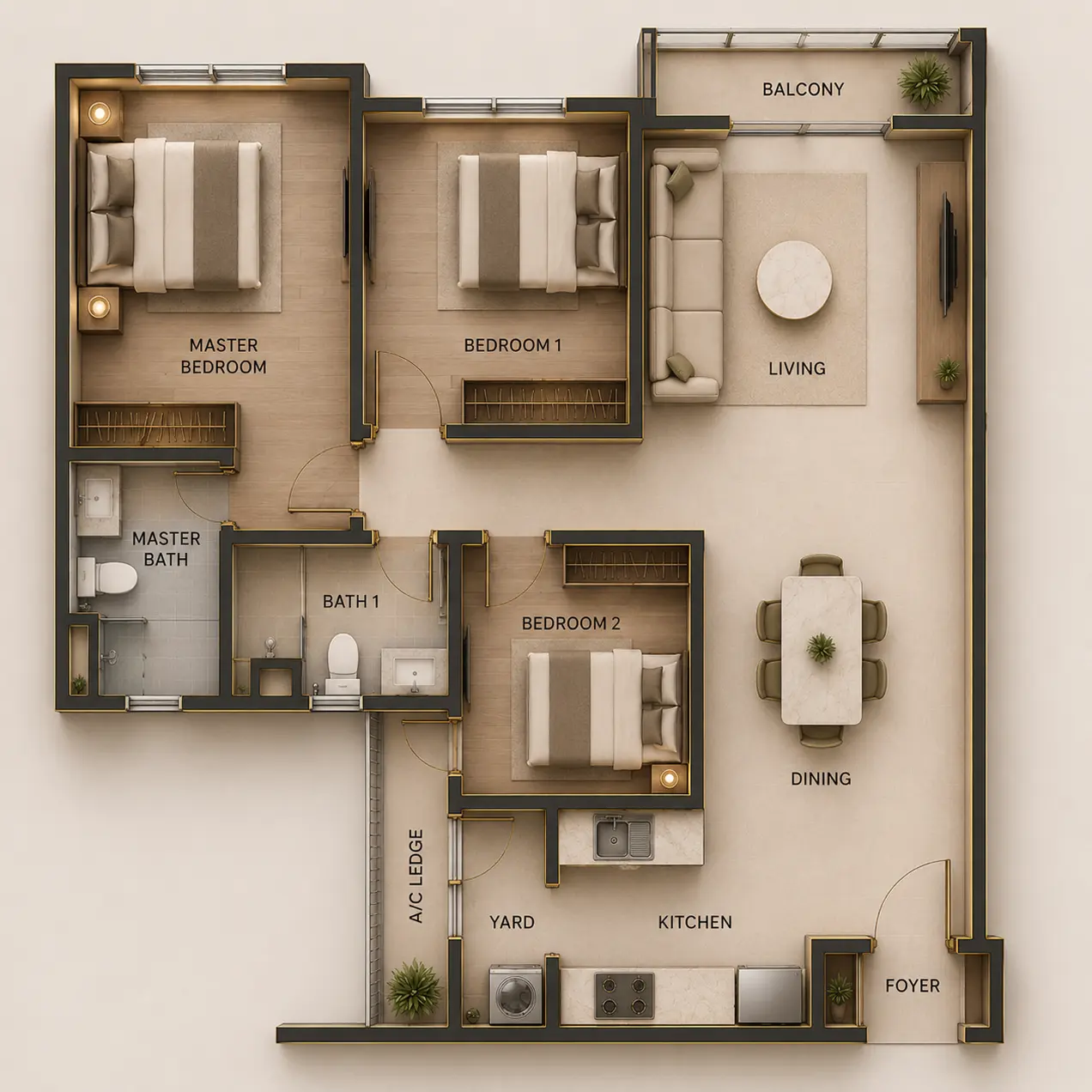 Type C Floor Plan